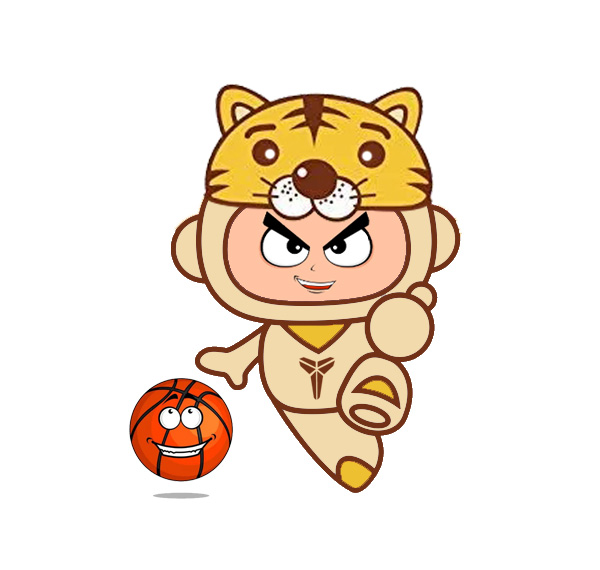 篮球队IP吉祥物设计/青岛吉祥物设计
